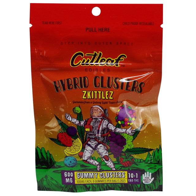 Cutleaf Clusters CBD Gummies 600mg 6pk - Supply Natural