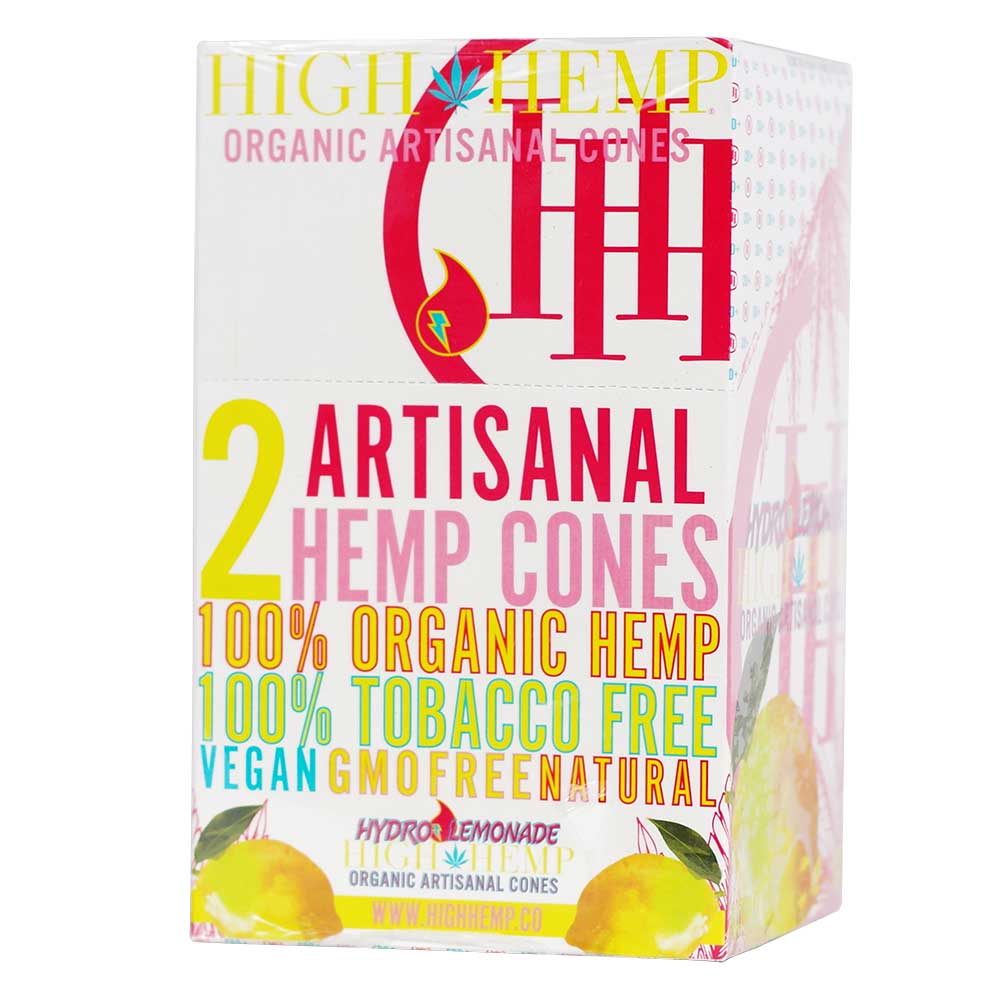 High Hemp Organics Hydro Lemonade Wraps 15ct 2pk - Supply Natural