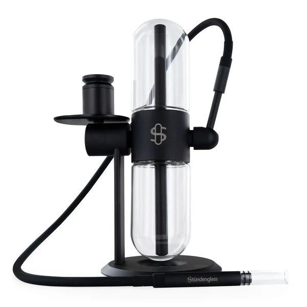 Stunden Black Glass Gravity Infuser Hookah Bong - Supply Natural