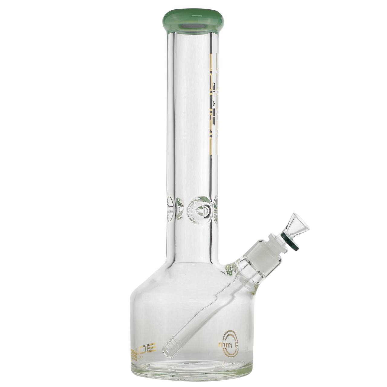 14" Bougie Glass Downstem & Ice Pinch Bong - Supply Natural